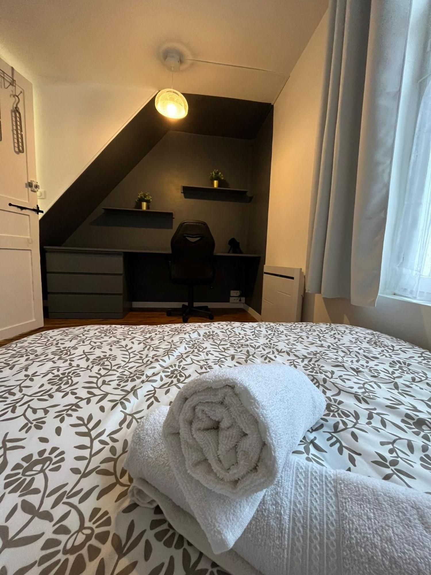 Gite Le Charme Citadin 55 M² Avec Exterieur Valenciennes Esterno foto