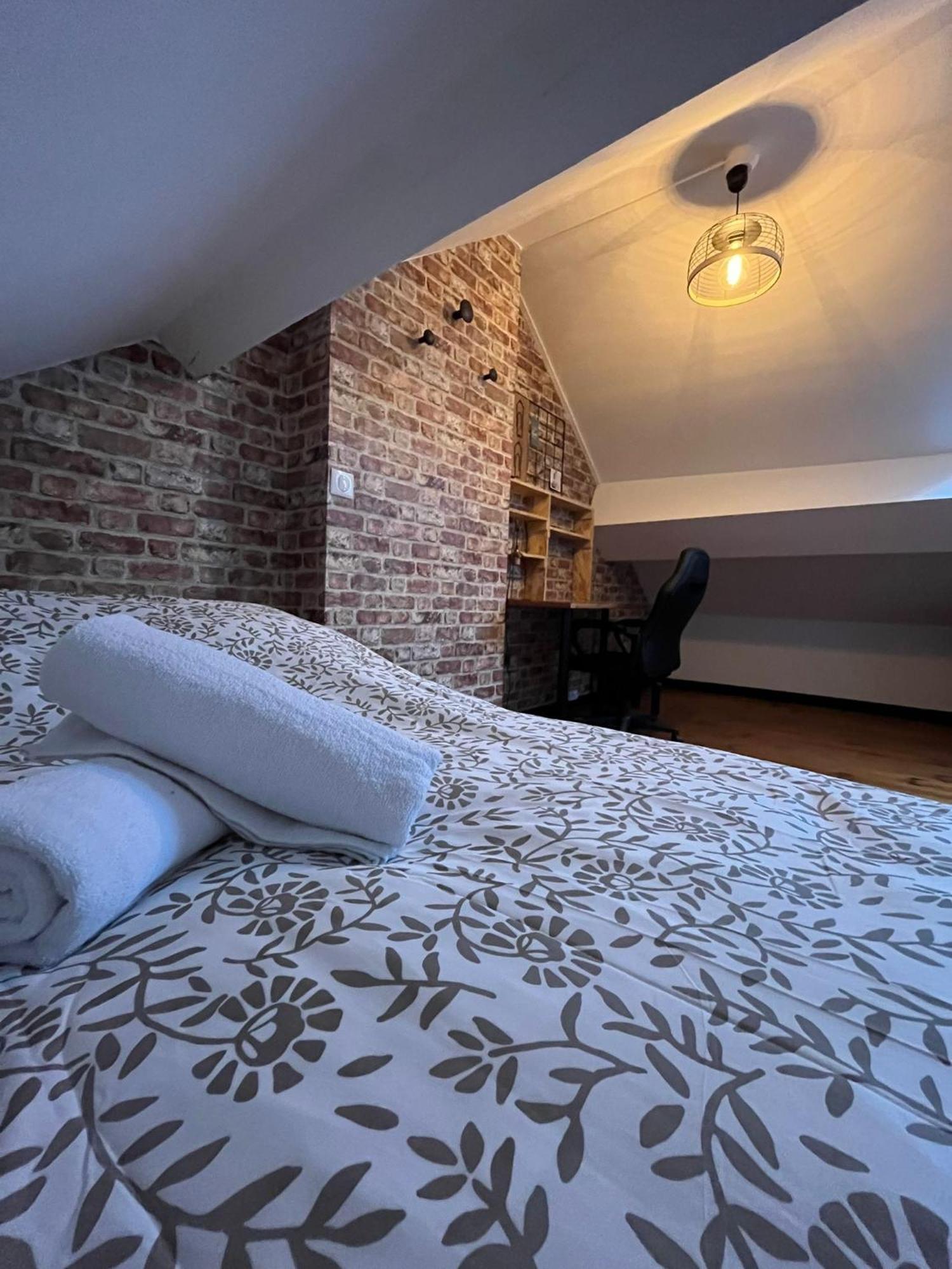 Gite Le Charme Citadin 55 M² Avec Exterieur Valenciennes Esterno foto